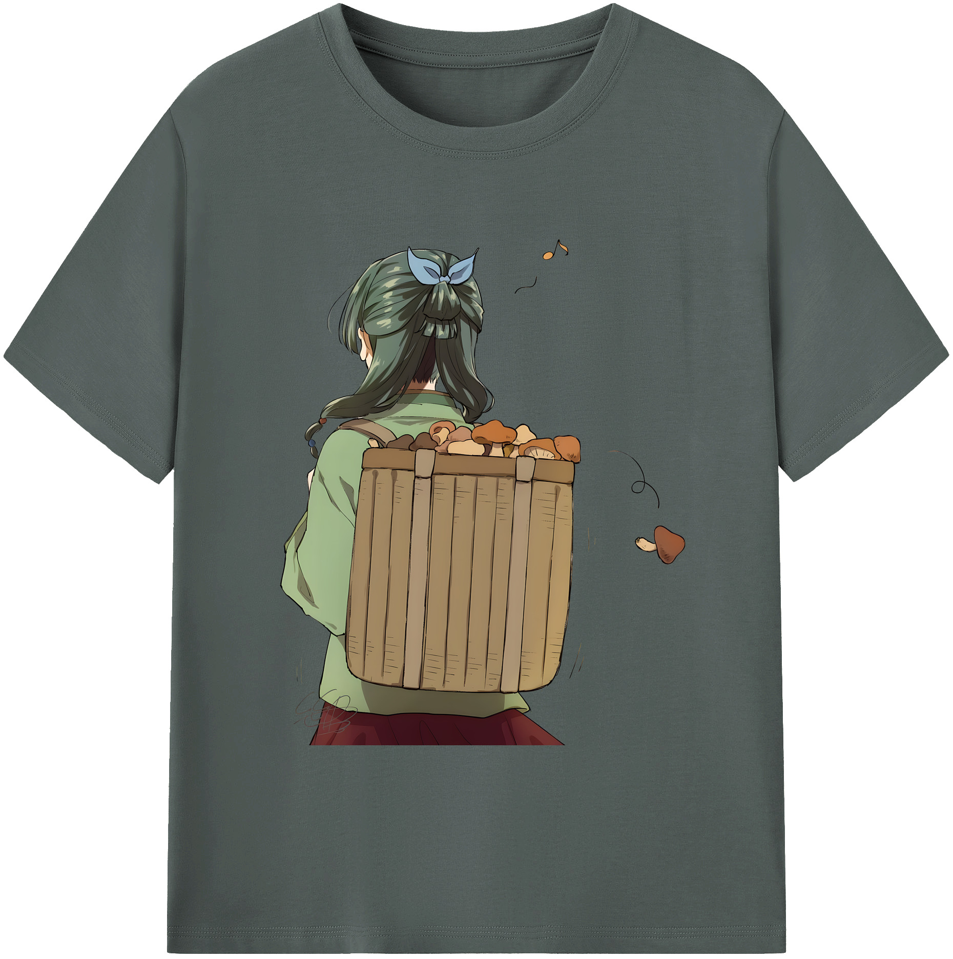 （画像用） 薬屋のひとりごと The Apothecary Diaries 綿100％ メンズ半袖Tシャツ｜肌触りやわらか＆通気性